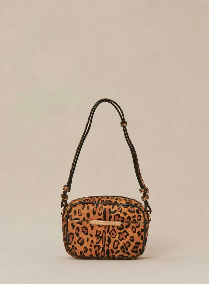 Petite Mendigote Shoulder Bags Fw24 Sammy Petit Pony Et Cuir Leopard 8211 Women