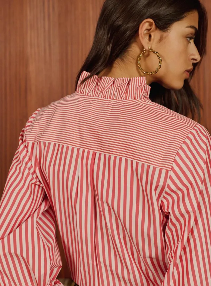 Petite Mendigote Tops Blouses Talcy Shirt Red 8211 Women