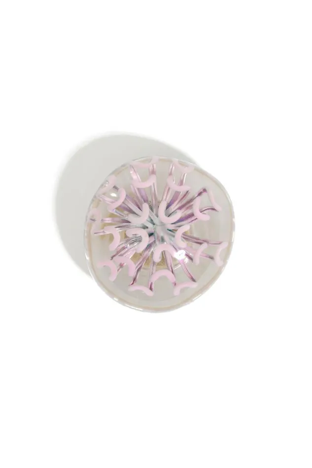 Pink Bubble Chrysanthemum Charm Pastel Pink Women Bimba Y Lola Bimba Y Palomo