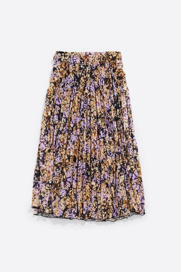 Pink Leomimosa Pleated Midi Skirt Leomimosa Pink Women Bimba Y Lola Skirts Pink Leomimosa Pleated Midi Skirt Leomimosa Pink Women Bimba Y Lola Skirts