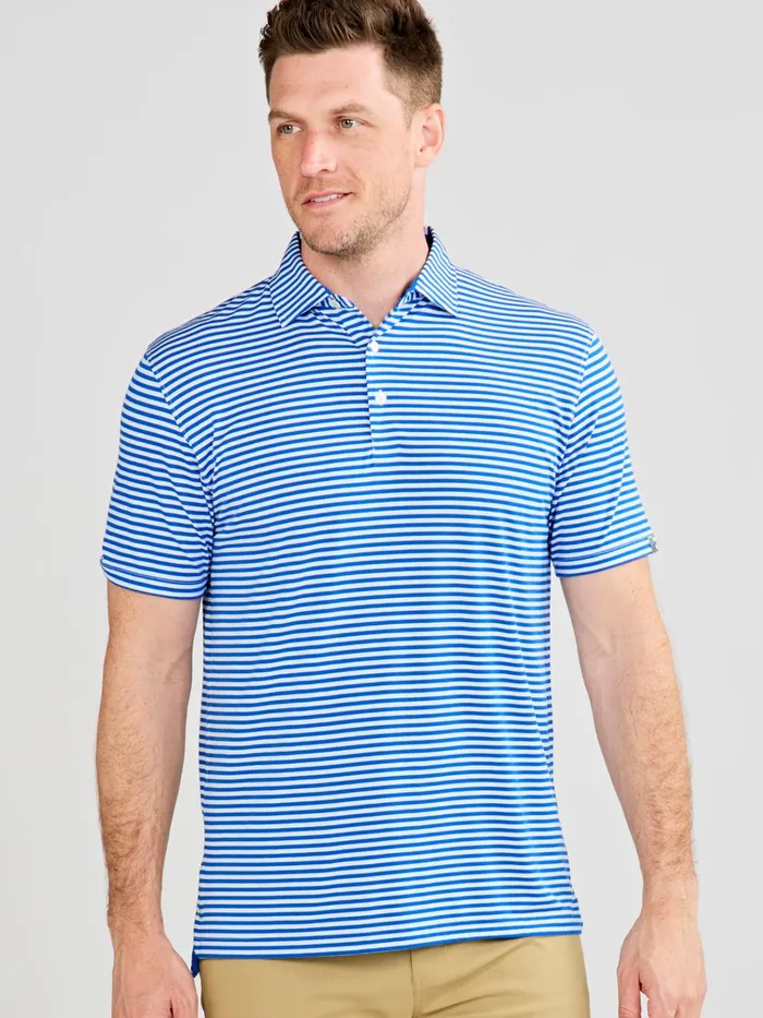 Polo Shirts Men Tasc Performance Cloud Polo 8211 Air Stripe