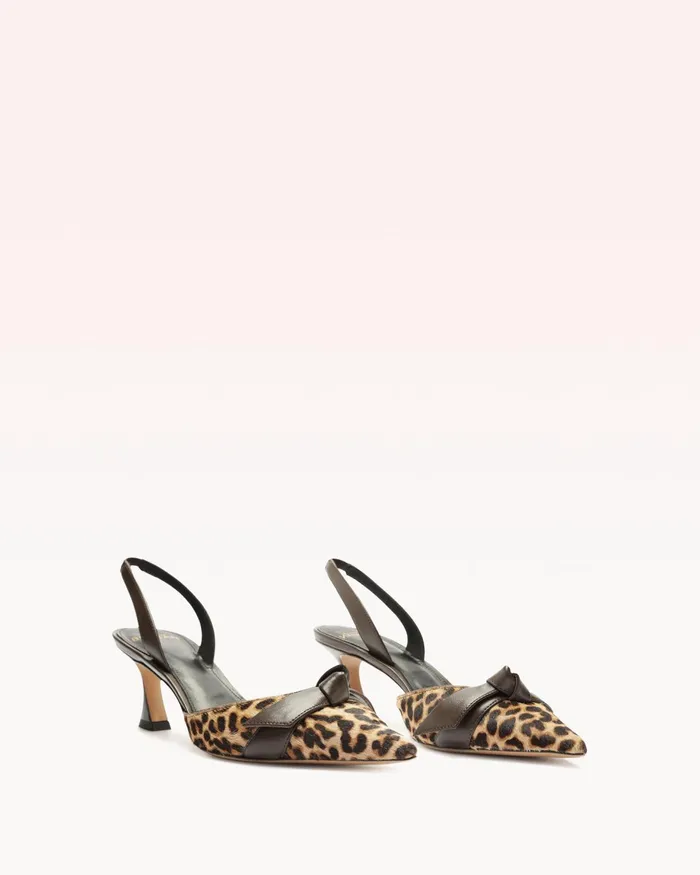 Pumps Women Alexandre Birman Clarita Bell Slingback 60 Leopard Alexandre Birman Clarita Slingback Animal Print