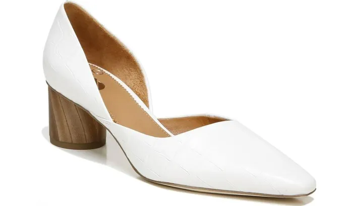 Pumps Women Franco Sarto Sarto Rita Pump White Crocco Leather