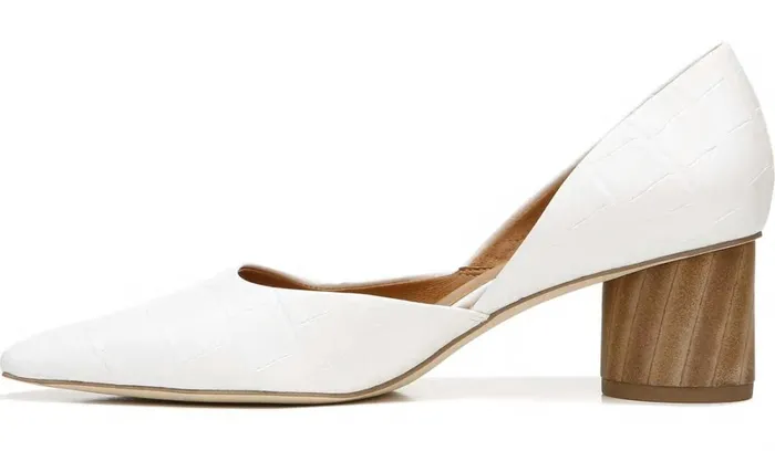 Pumps Women Franco Sarto Sarto Rita Pump White Crocco Leather