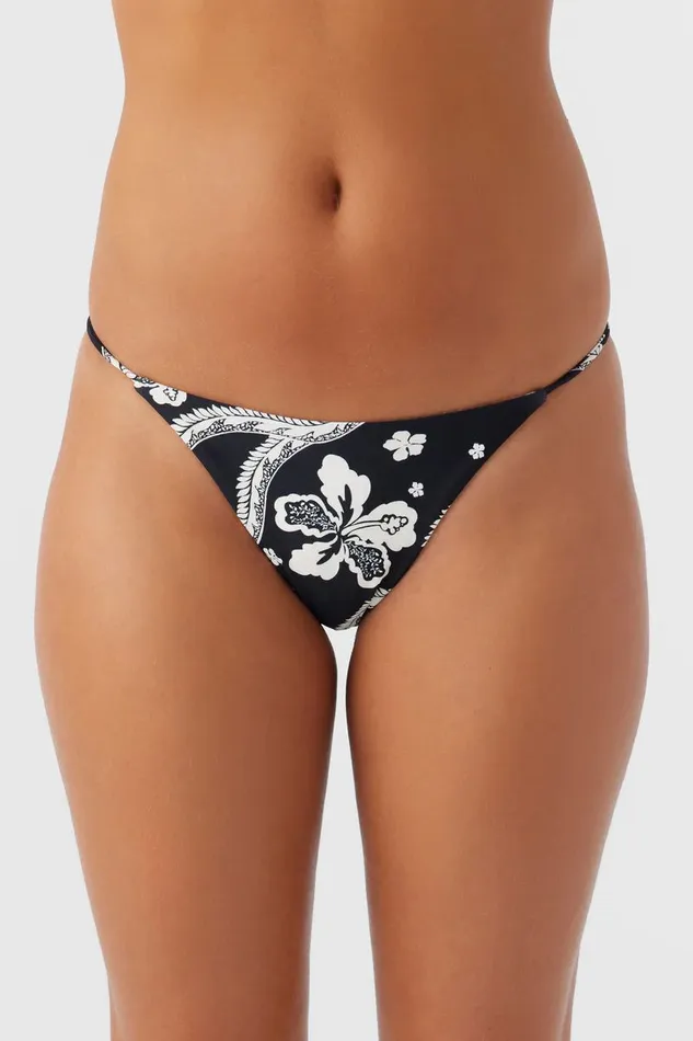 QUINN TROPICAL REDONDO MEDIUM BOTTOMS Black Women O039NEILL Swim