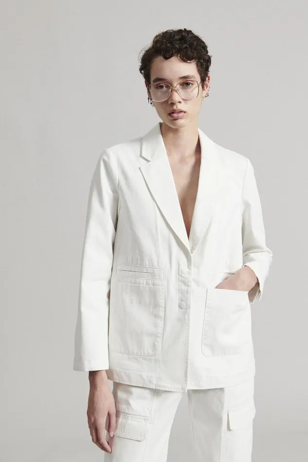 Rachel Comey Jackets Outerwear Women Quinz Blazer White