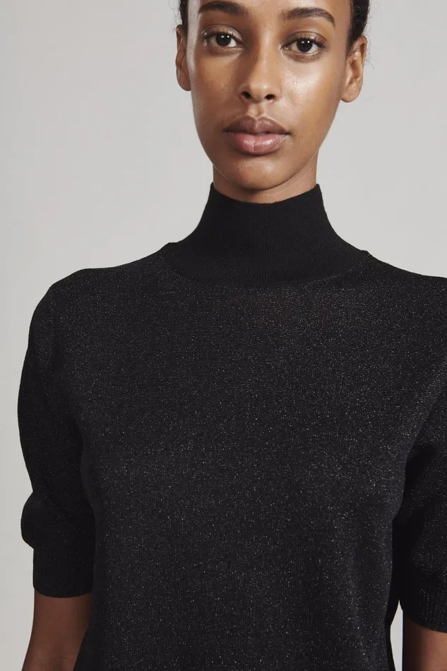 Rachel Comey Knits Women Cropped Tee Champagne
