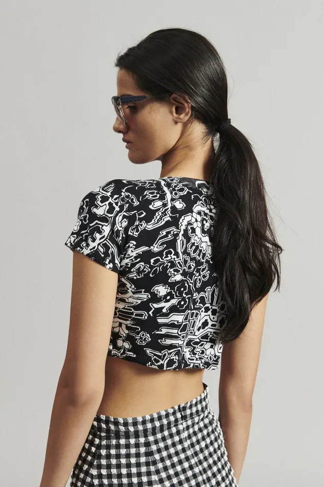 Rachel Comey Knits Women Fabi Top Black Multi