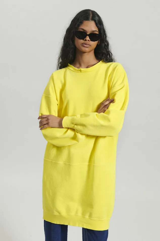 Rachel Comey Sweatshirts Women Mingle Dress Citron