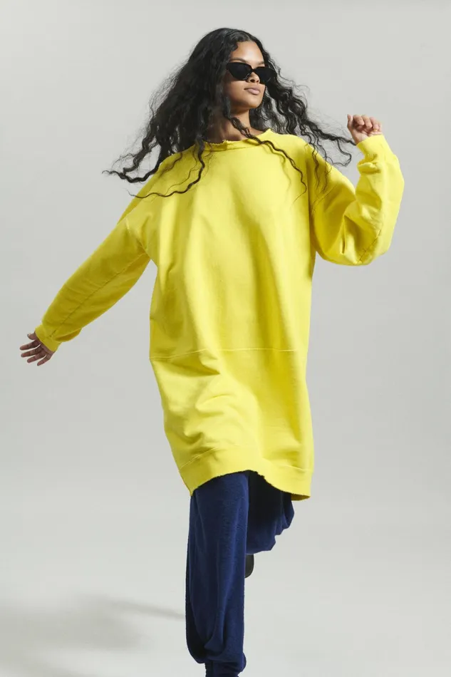 Rachel Comey Sweatshirts Women Mingle Dress Citron