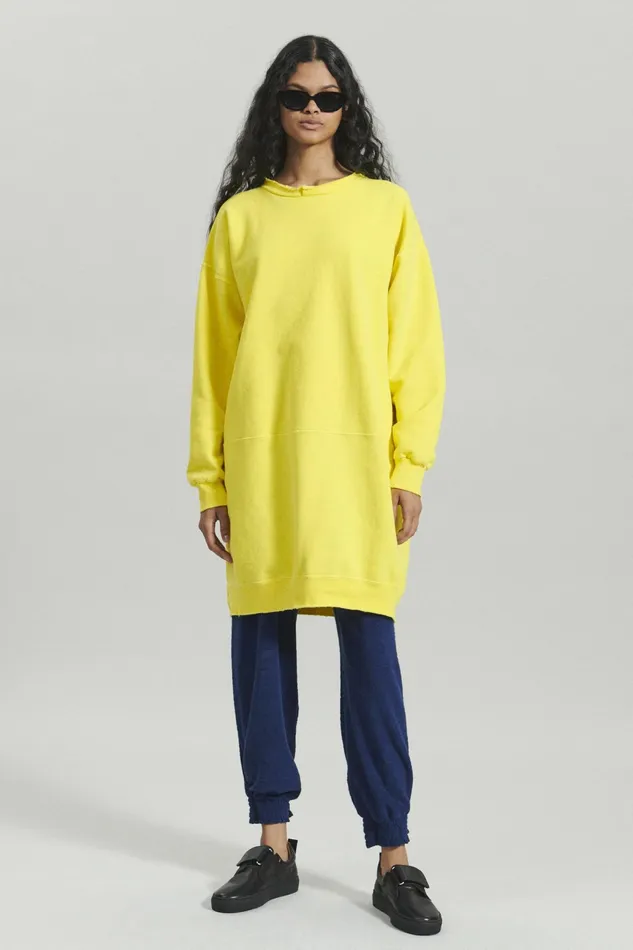 Rachel Comey Sweatshirts Women Mingle Dress Citron