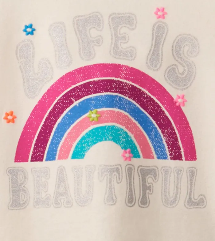 Rainbow Long Sleeve TShirt Hatley