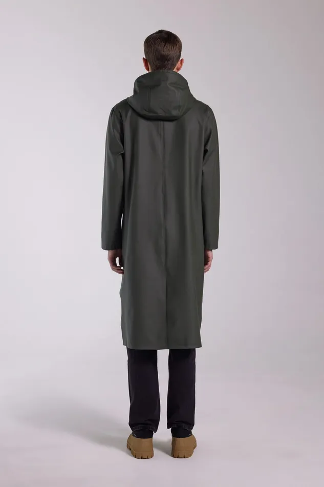 Raincoats Men Stutterheim Stockholm Long Raincoat Green