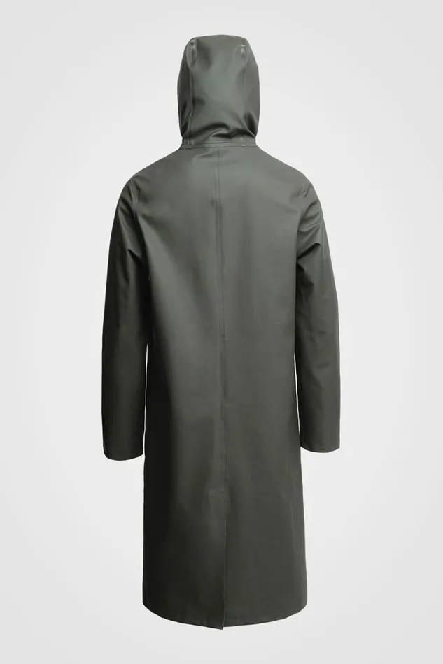 Raincoats Men Stutterheim Stockholm Long Raincoat Green