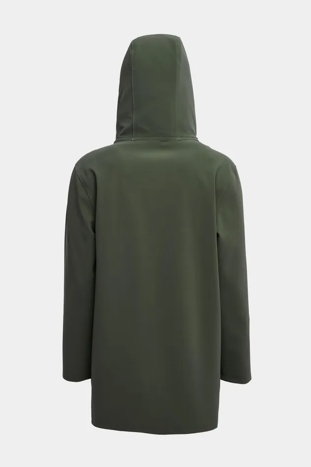 Raincoats Women Stutterheim Stockholm Lightweight Matte Raincoat Green