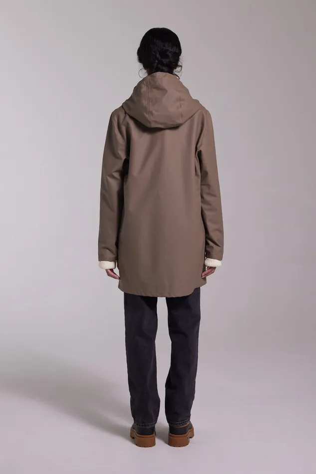 Raincoats Women Stutterheim Stockholm Lightweight Raincoat Mole