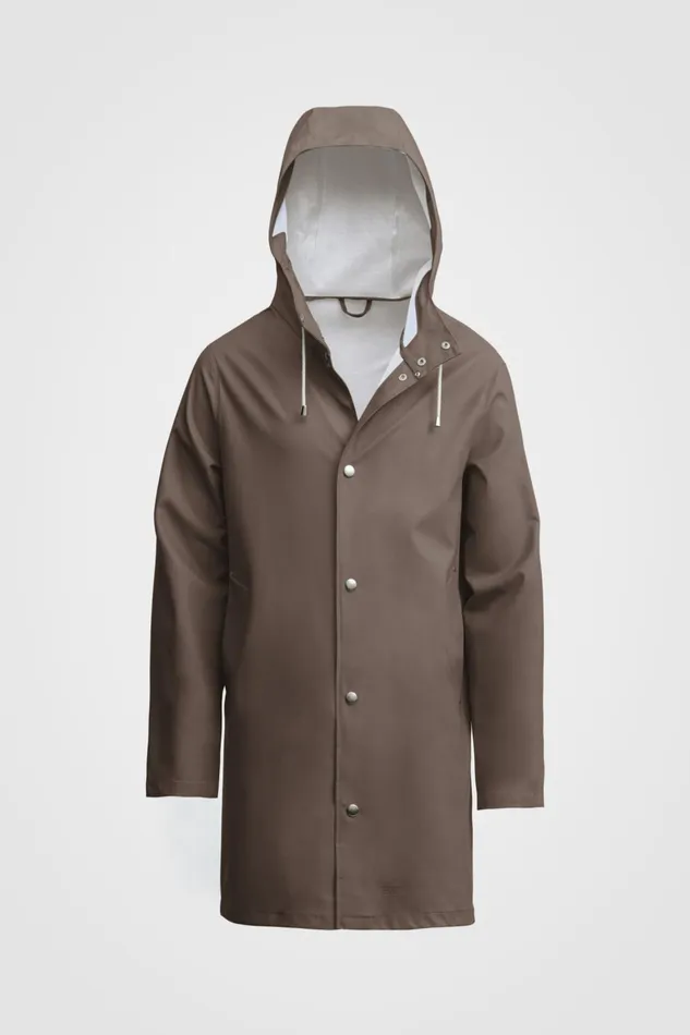 Raincoats Women Stutterheim Stockholm Lightweight Raincoat Mole