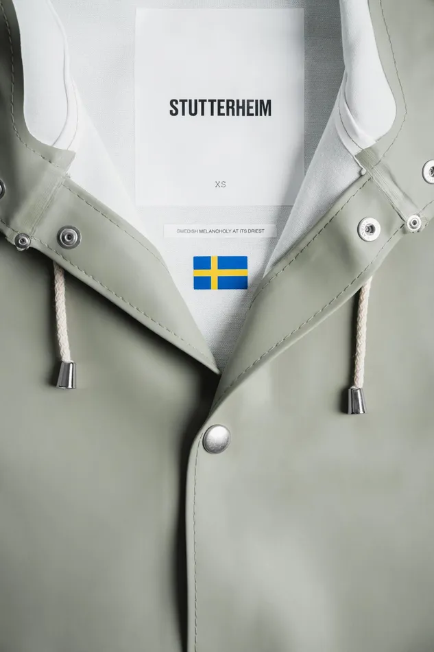 Raincoats Women Stutterheim Stockholm Raincoat Khaki Green