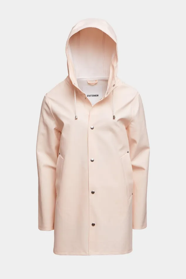 Raincoats Women Stutterheim Stockholm Raincoat Peach