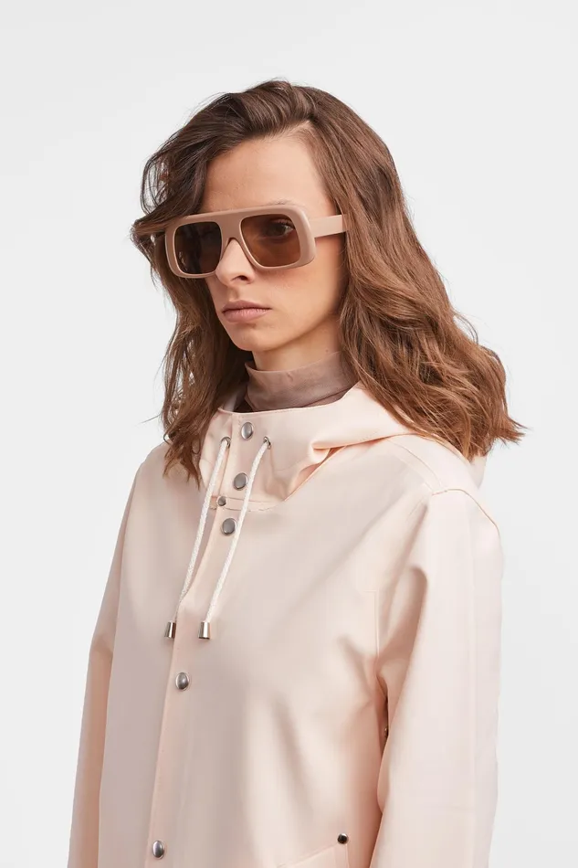 Raincoats Women Stutterheim Stockholm Raincoat Peach