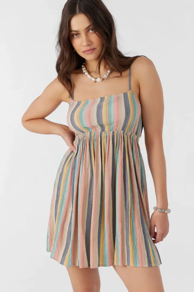 RAMI BEACHBOUND STRIPE DRESS Multi Clr Women O039NEILL Clothing