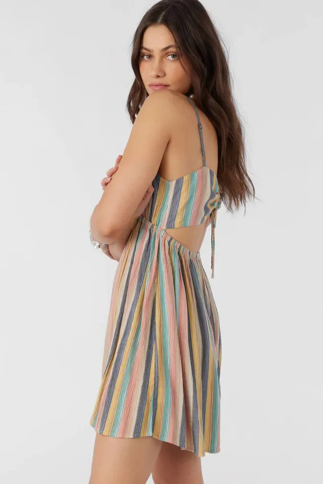 RAMI BEACHBOUND STRIPE DRESS Multi Clr Women O039NEILL Clothing