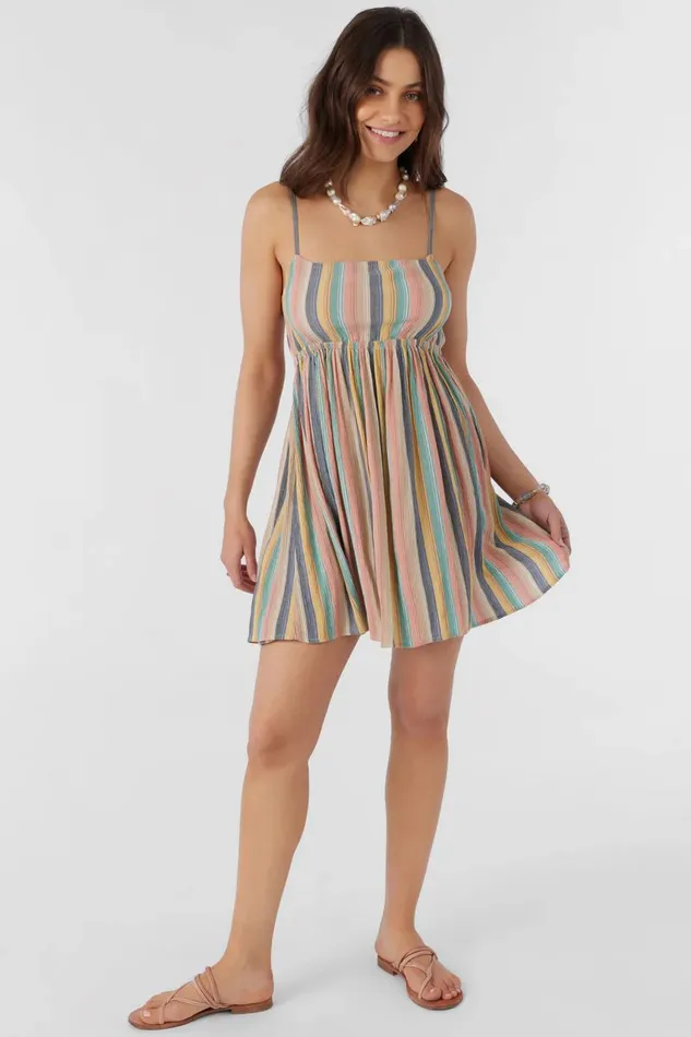 RAMI BEACHBOUND STRIPE DRESS Multi Clr Women O039NEILL Clothing