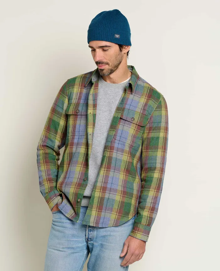 Ranchero Long Sleeve Shirt Chive Men8217s Shirts ToadandCo
