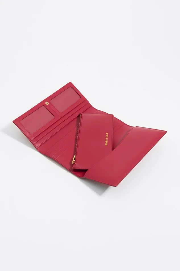 Red Continental Wallet Red Women Bimba Y Lola Billfolds Red Continental Wallet Red Women Bimba Y Lola Billfolds
