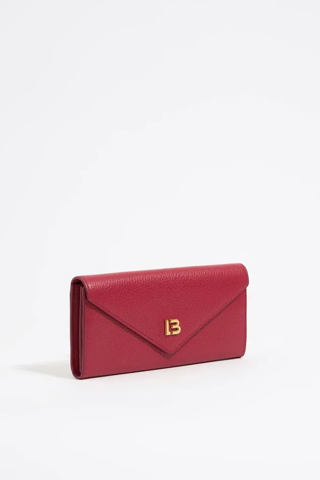Red Leather Continental Wallet Red Women Bimba Y Lola Billfolds