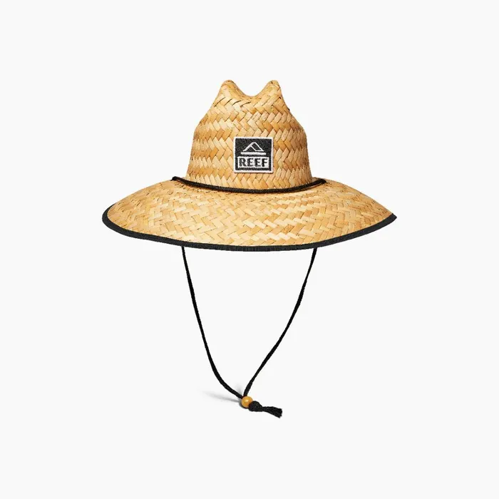 Reef Hats and Beanies Downpour Straw Hat Caviar 8211 Men