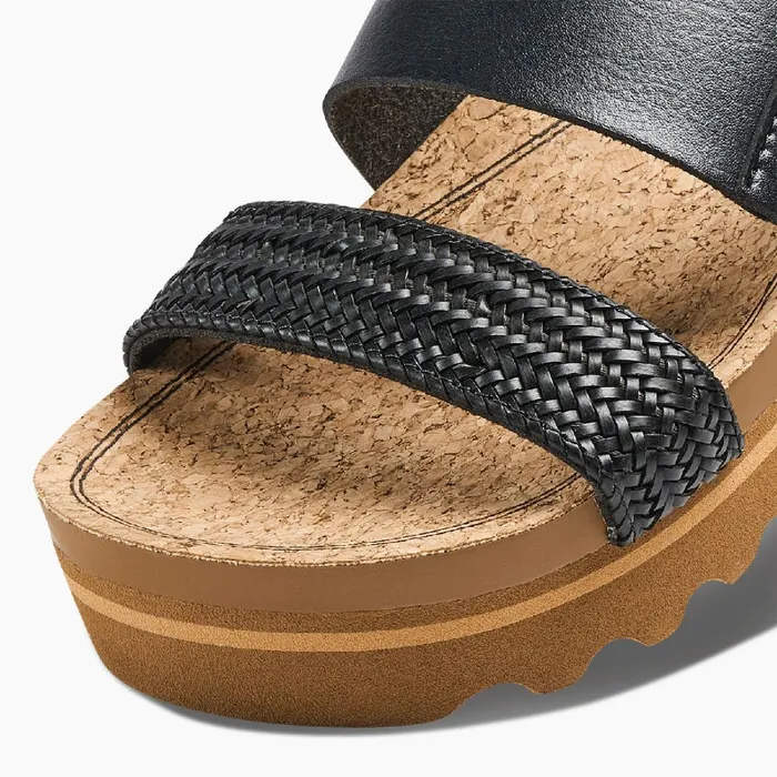 Reef Sandals Cushion Vista Hi Black Braid 8211 Women Reef Sandals Cushion Vista Hi Black Braid 8211 Women