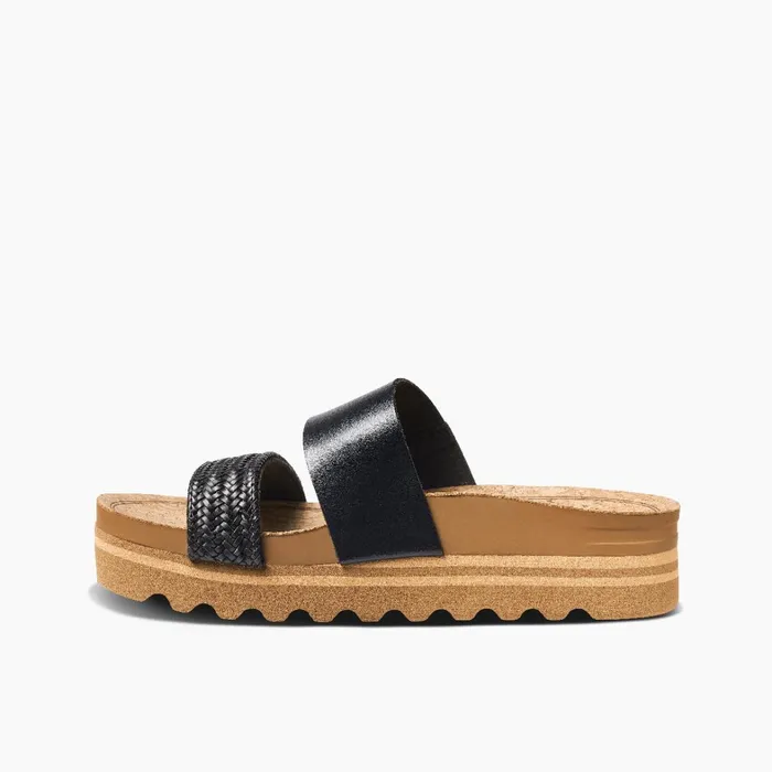Reef Sandals Cushion Vista Hi Black Braid 8211 Women Reef Sandals Cushion Vista Hi Black Braid 8211 Women