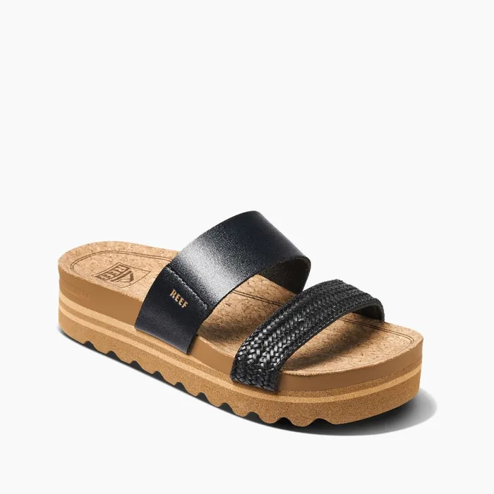 Reef Sandals Cushion Vista Hi Black Braid 8211 Women Reef Sandals Cushion Vista Hi Black Braid 8211 Women