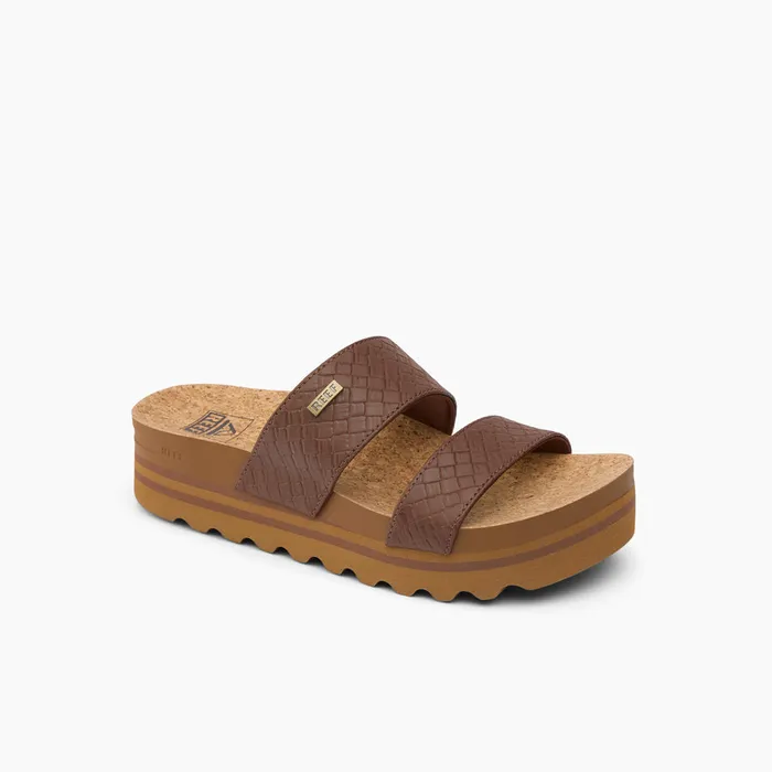 Reef Sandals Cushion Vista Hi Chocolate Wicker 8211 Women Reef Sandals Cushion Vista Hi Chocolate Wicker 8211 Women