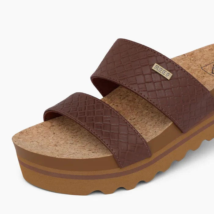 Reef Sandals Cushion Vista Hi Chocolate Wicker 8211 Women Reef Sandals Cushion Vista Hi Chocolate Wicker 8211 Women