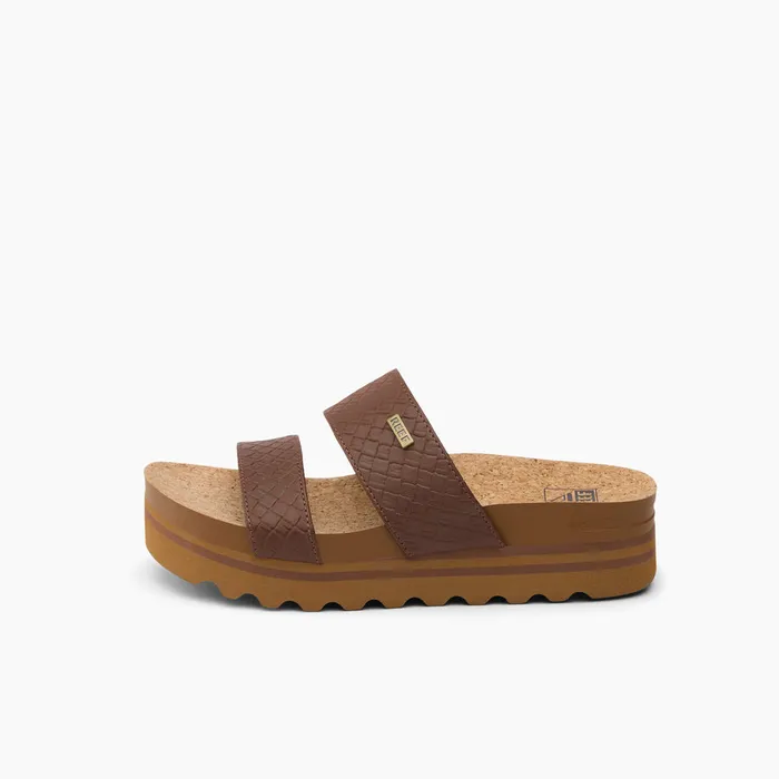 Reef Sandals Cushion Vista Hi Chocolate Wicker 8211 Women Reef Sandals Cushion Vista Hi Chocolate Wicker 8211 Women