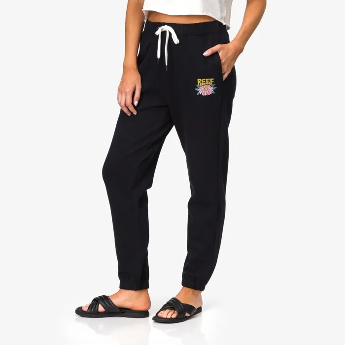 Reef Shorts Pants and Skirts Josie Sweatpants Caviar 8211 Women