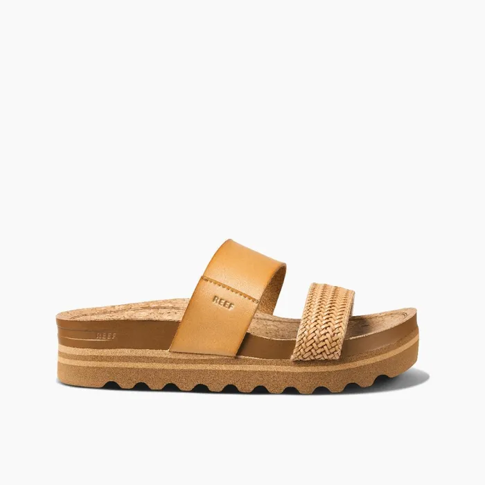 Reef Slides Cushion Vista Hi Natural Braid 8211 Women