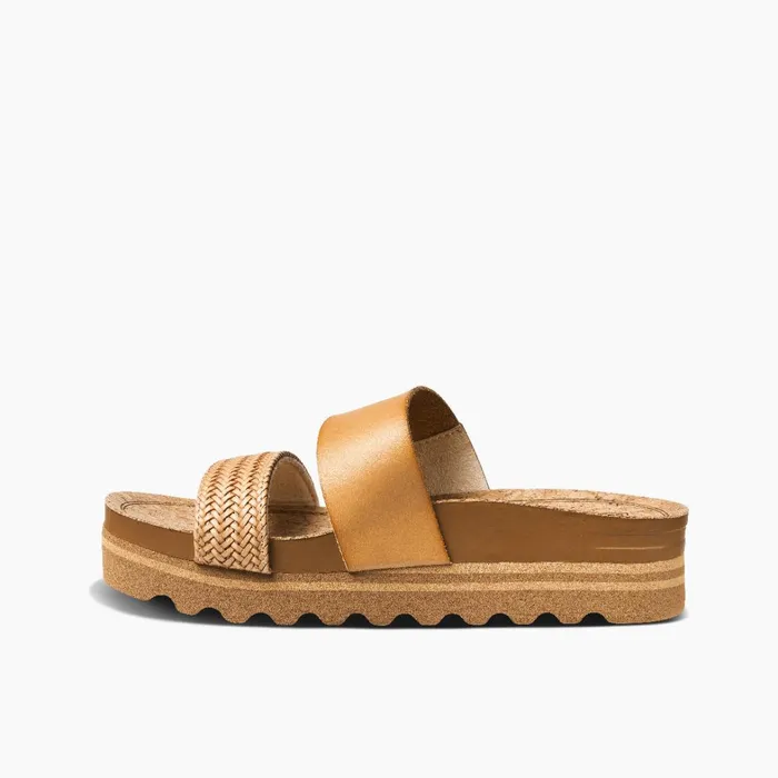 Reef Slides Cushion Vista Hi Natural Braid 8211 Women Reef Slides Cushion Vista Hi Natural Braid 8211 Women