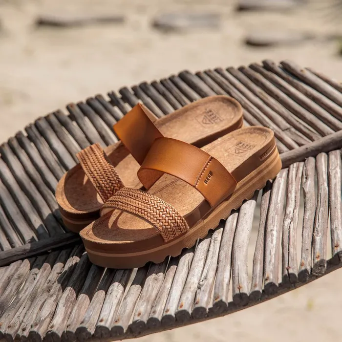 Reef Slides Cushion Vista Hi Natural Braid 8211 Women Reef Slides Cushion Vista Hi Natural Braid 8211 Women