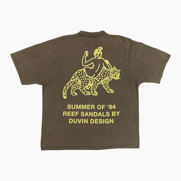 Reef TShirts and Shirts Duvin Tee Charcoal 8211 Men