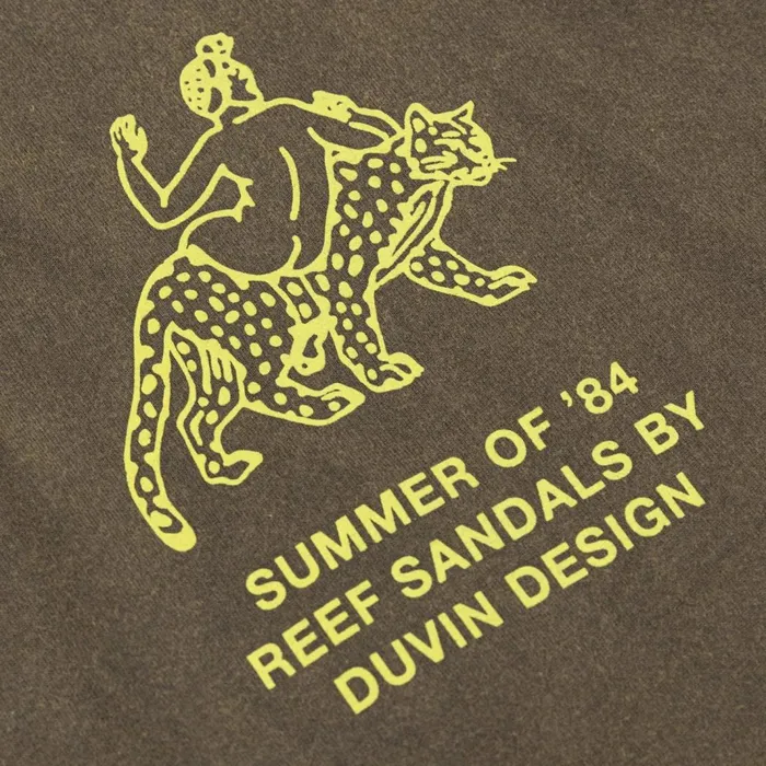 Reef TShirts and Shirts Duvin Tee Charcoal 8211 Men