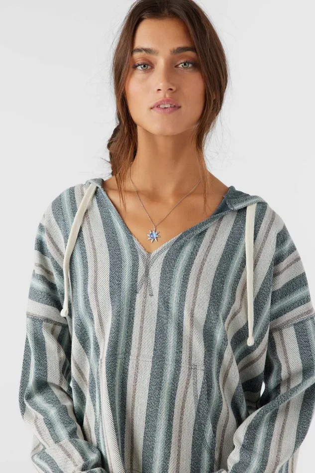 ROSARITO HOODED LOUNGE PULLOVER Slate Women O039NEILL Collections