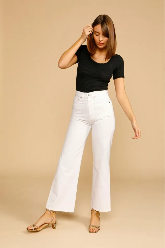 Rouje CONCORDE Jeans White Women Pants