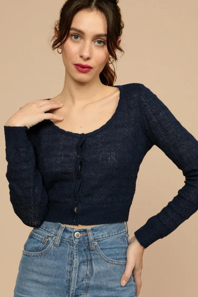 Rouje GABRIELLA Sweater Navy Women Knits