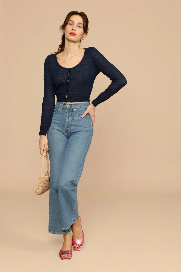 Rouje GABRIELLA Sweater Navy Women Knits