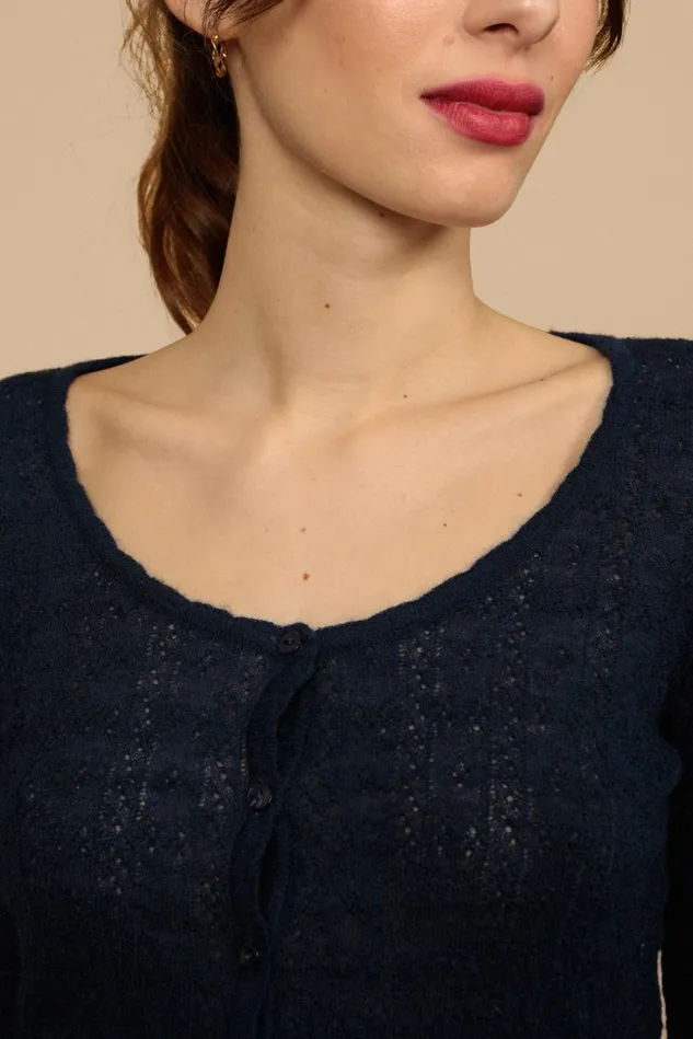 Rouje GABRIELLA Sweater Navy Women Knits
