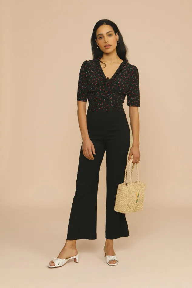 Rouje GINO Pants Black Women Pants