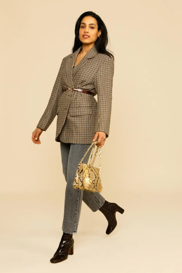 Rouje J Bag Python Naturel Women Bags